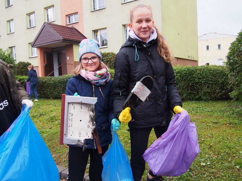 Podsumowanie akcji ekologicznej „Sprzątanie Świata” realizowanej w ramach projektu pn. „Przyjaciele natury w  Pułtusku